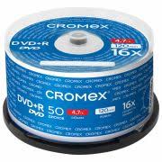 DVD +R Cromex 16x 50шт туба 513775/74