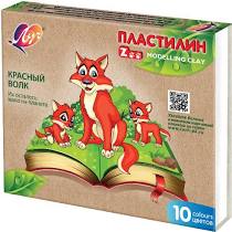 Пластилин 10цв ЛУЧ "ZOO" 29с1721 1/20