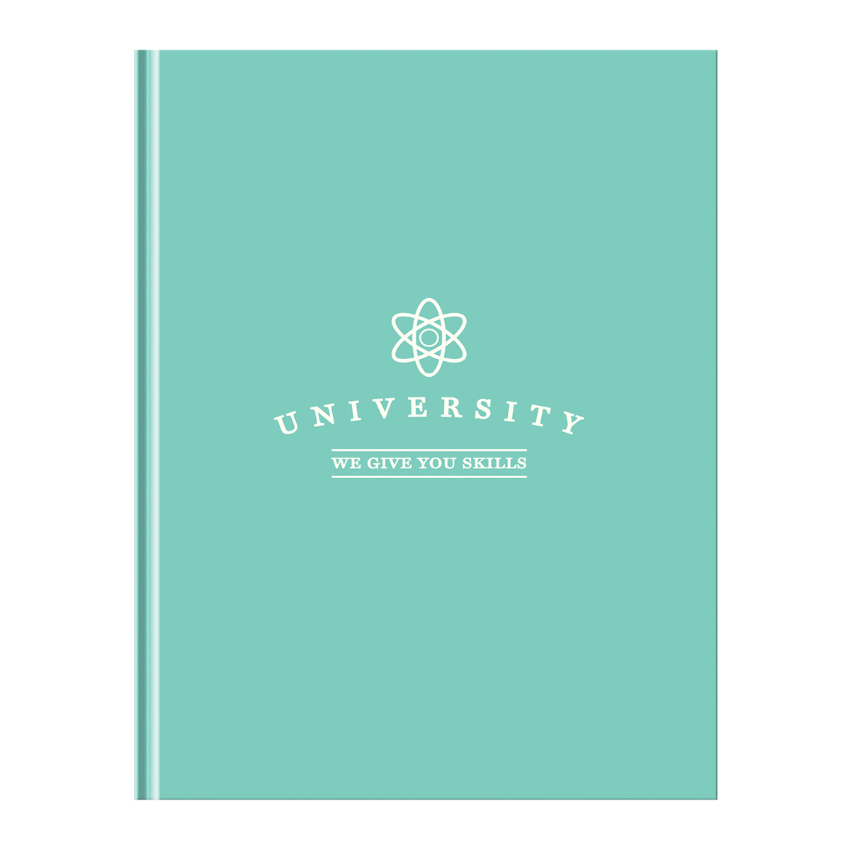 Еженедельник А5 BG soft Touch ламинат University 12113 бирюзовый