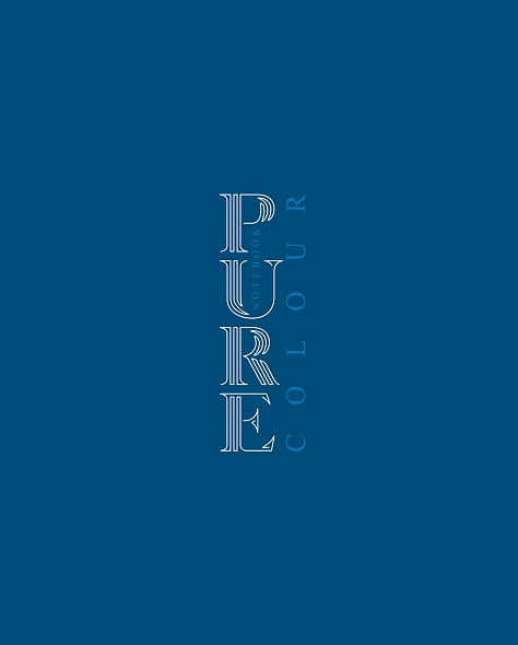 Тетрадь 96л Хатбер "Pure Color" синяя 1/6/60