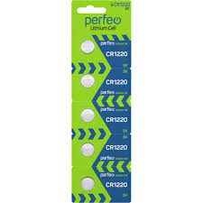 Батарейка CR1220 Perfeo 1/50