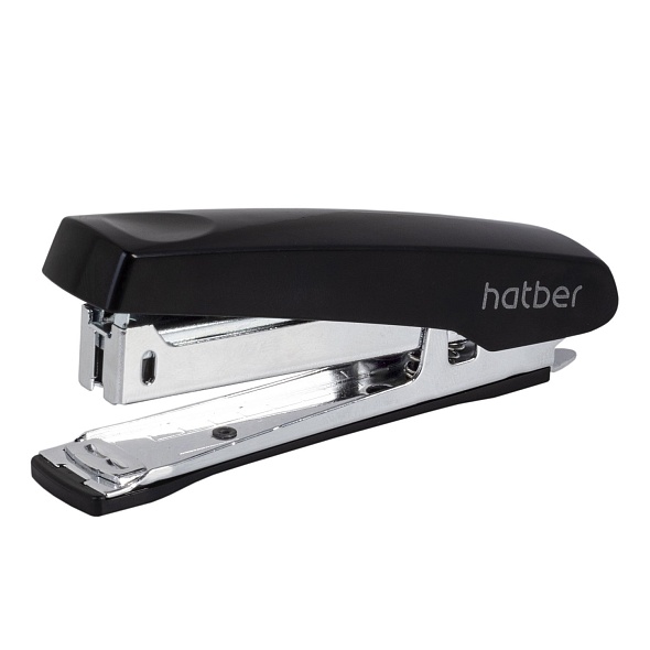степлер №10 Hatber 12л черный 085962 