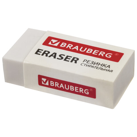 Ластик Brauberg 228073 карт.держ. 38х20х10 1/40