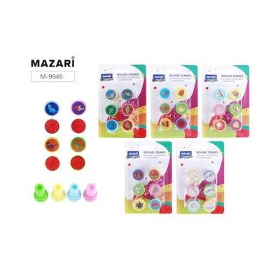 Штампики детские набор 6шт Mazari 9946