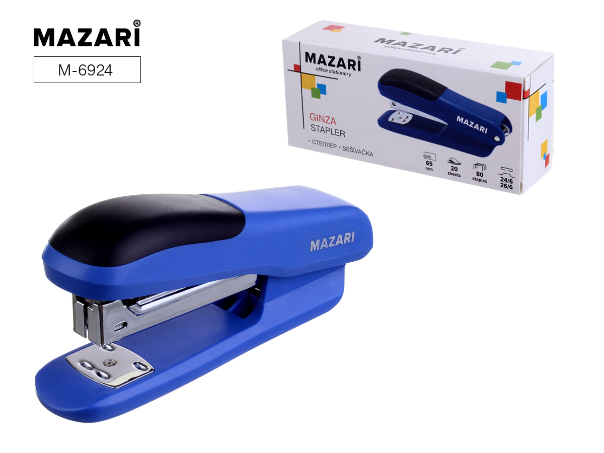 Степлер №24 Mazari 6924 20л 1/12