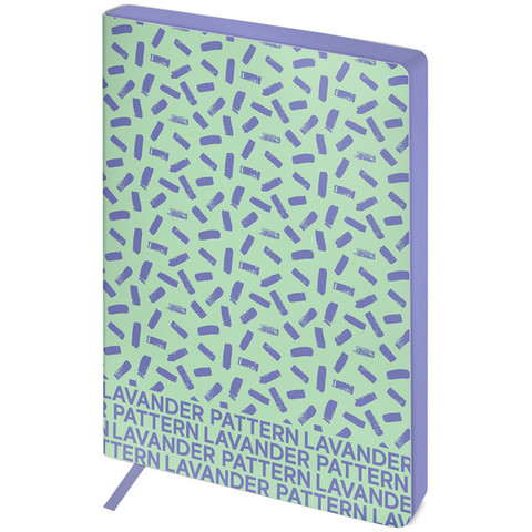 Ежедневник А5 Greenwich pattern lavender 30110