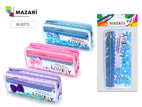 Пенал косметичка Mazari 6275 2 отдела