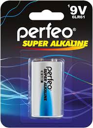 Батарейка 6LR61 крона alkaline Perfeo