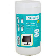 Салфетки чистящие влажные для мониторов Office Clean 248251 248261 1/12