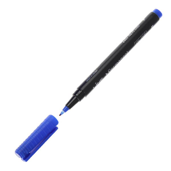 Маркер CD Line Pluse 2500F 0,6мм синий 1/12