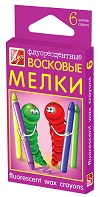 Масляные карандаши 6цв Флюор. ЛУЧ 15с1054