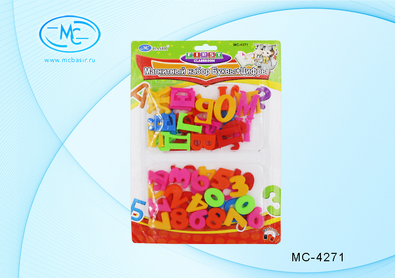 Букв и цифры магнитные MC-4271