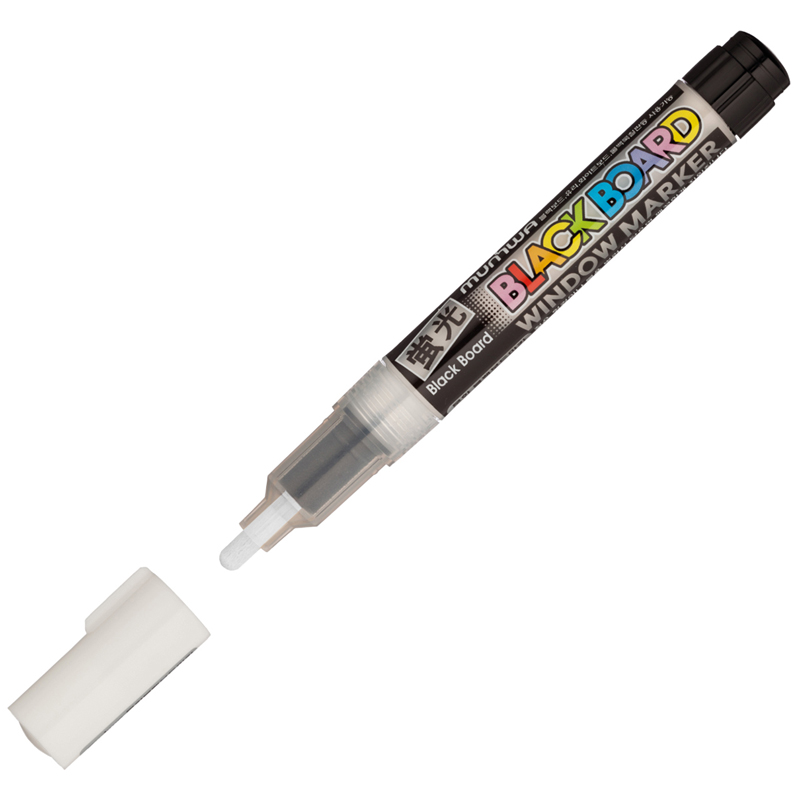 Маркер меловой MunHwa для доски Black Board Marker белый BМ-05 водн.осн
