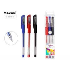 Набор гелевых ручек 3цв Mazari 5510-3