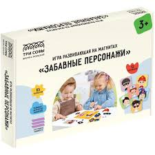 Игра на магнитах Три Совы 65эл "забавные персонажи 48723