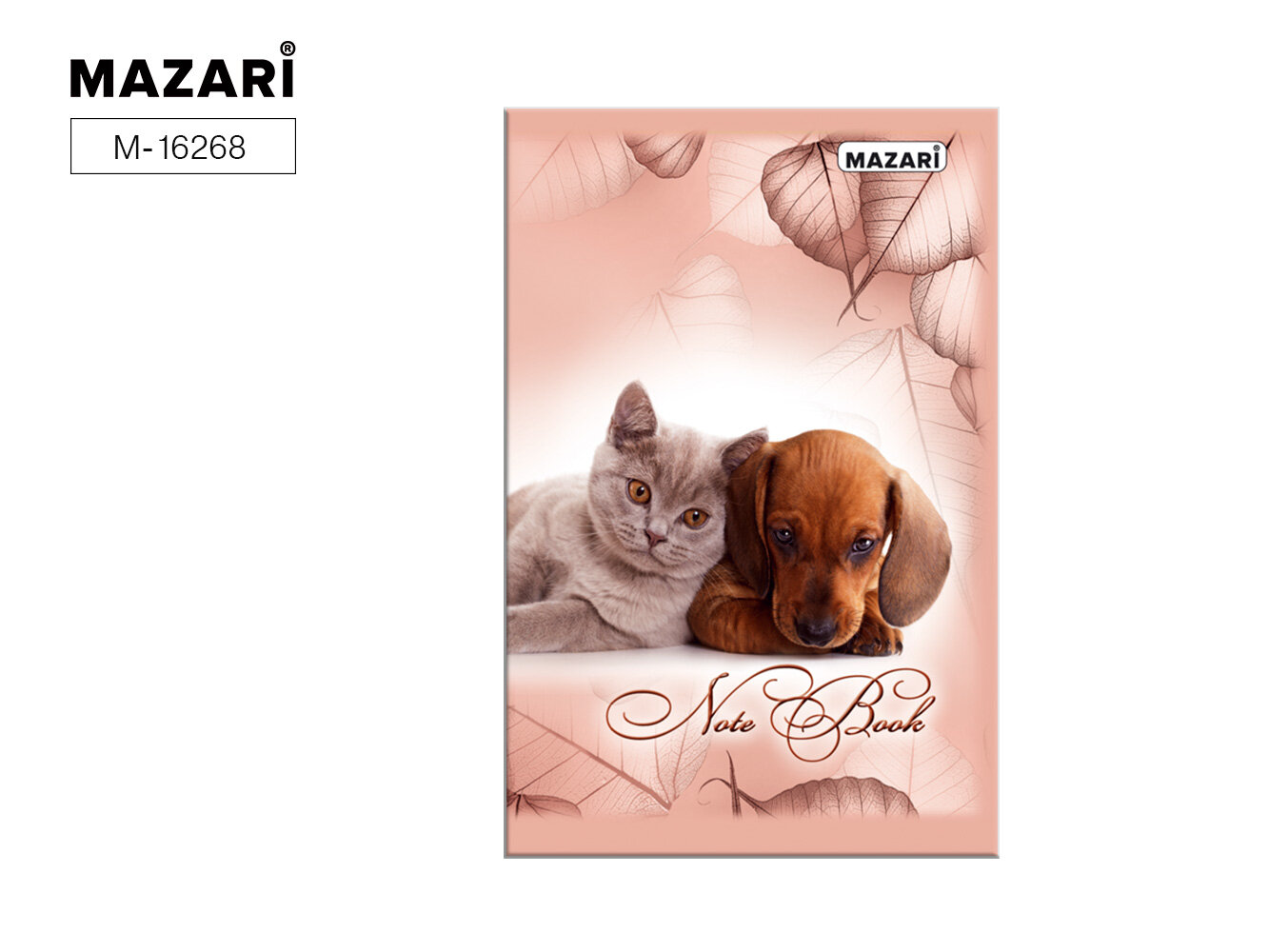 Книга д\зап А5 64л Mazri 16268