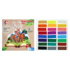 Пластилин 24цв ЛУЧ ZOO 30с1809 1/12