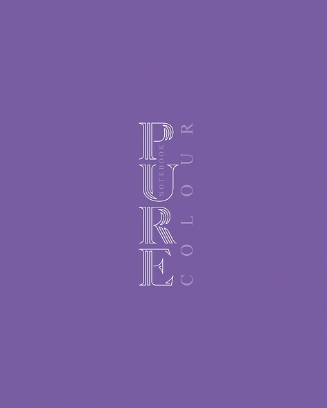 Тетрадь 48л Хатбер "Pure Colour фиолет 34809, 092118 1\60