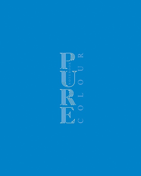 Тетрадь 48л Хатбер "Pure Colour синий 34810, 092119 1\60
