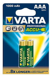 Батарея- аккумулятор Varta 1000mAh 5703 AAA мизин. заряж. 1\4