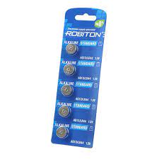 Батарейка LR44 Robiton, Perfeo 357 G13 1/5