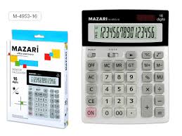 Калькулятор Mazari 4953 16-разр. солн. бат