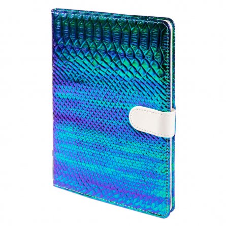 Записная книга А5 80л кожзам Alingar магнит. клапан рептилия 9765 9767