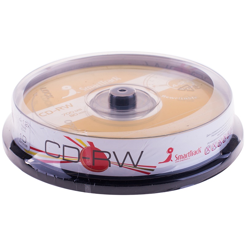 CD-RW Smart 000198 туба 10шт 