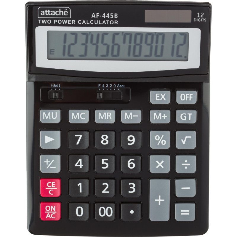 Калькулятор Attache AF-445 12 разр большой