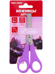 Ножницы дет. Prof 130 мм "Котик" 1095 1/24