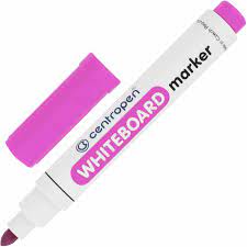 Маркер для доски Centropen 8559 розовы 1\10
