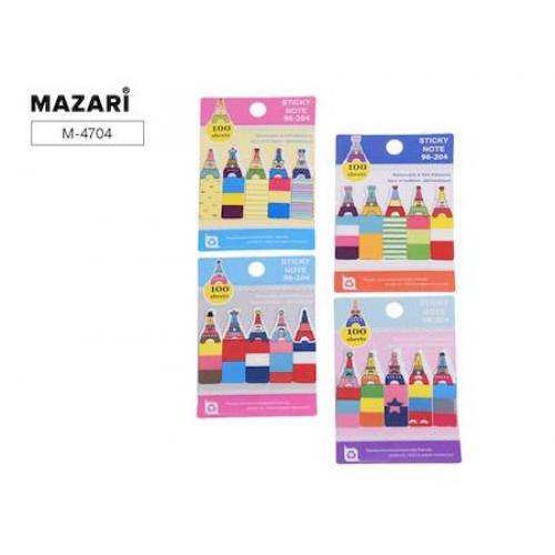 Набор закладок детских 5х20л Mazari 4704 Paris 1/30