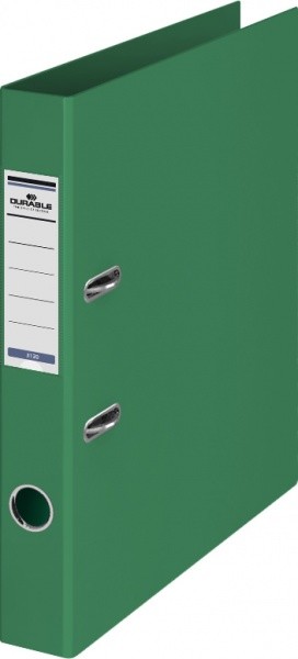 Папка регистратор PVC/PVC 5см зеленый 1/50/10