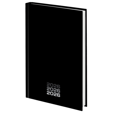 Ежедневник А5 2026г. Staff 7БЦ "Black Style" 117325 1/16