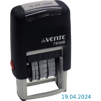 Датер автомат 3мм цифры DeVente 7810B 4111304