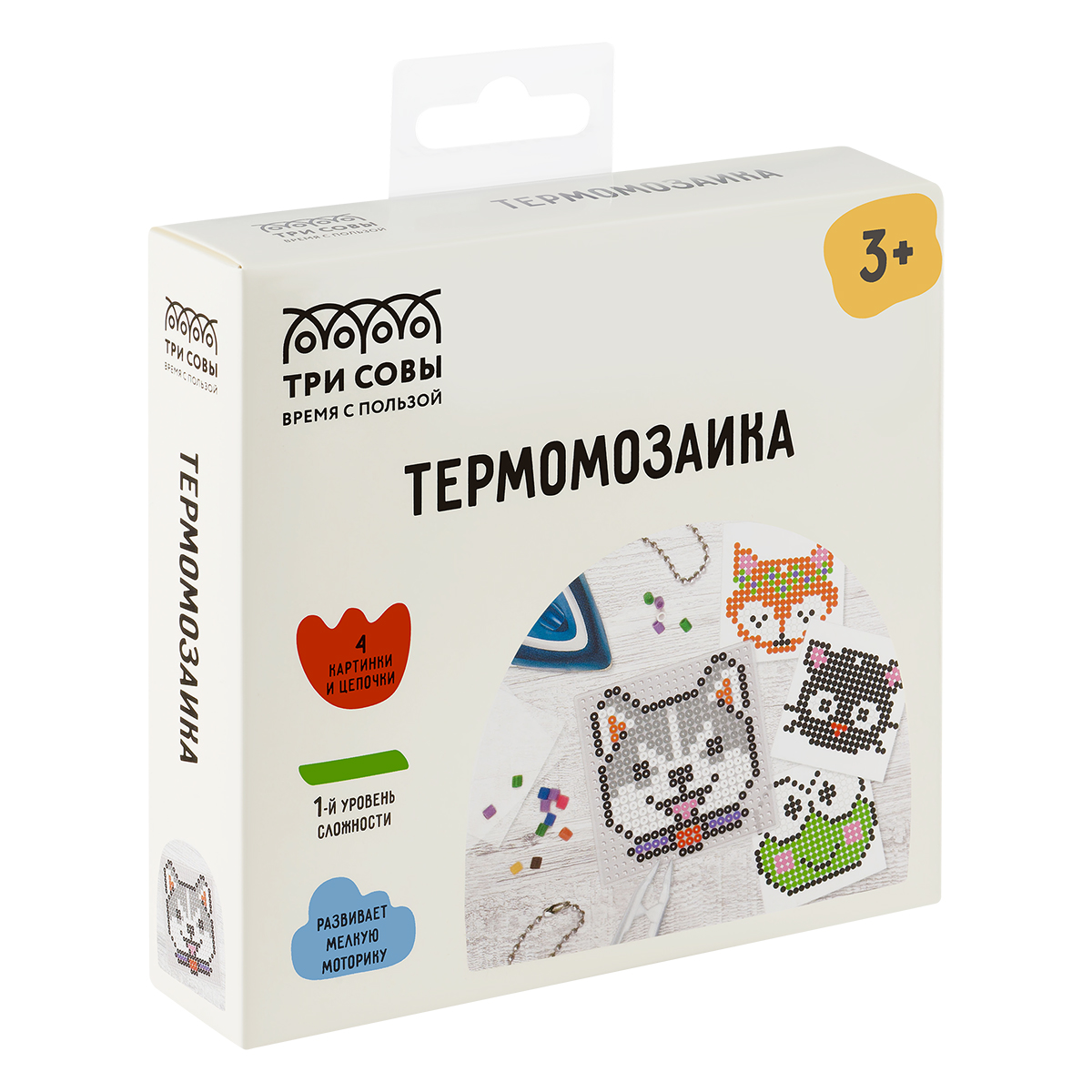 Термомозаика Три совы животные, собачки 55650/51/56