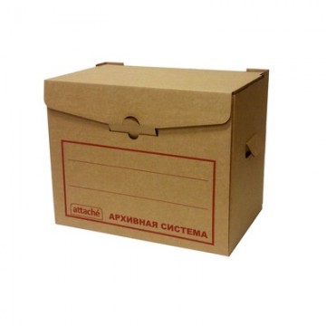 Короб МГК архивный с крышкой Attache 400х335х265 136908