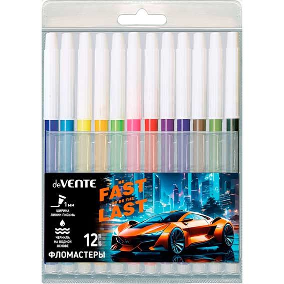 Фломастеры 12цв deVente Не вентил. колп 5081309 Fast or Last Авто 5081522 1/24