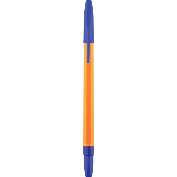 Шариковая ручка Attomex желтый корпус 5073919 синяя 1/50