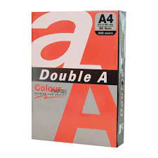 Бумага А4 500л Double-A красная 1/5