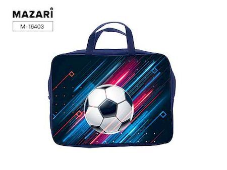 Папка детская с ручками Mazari 16403 футбол 335х260х60