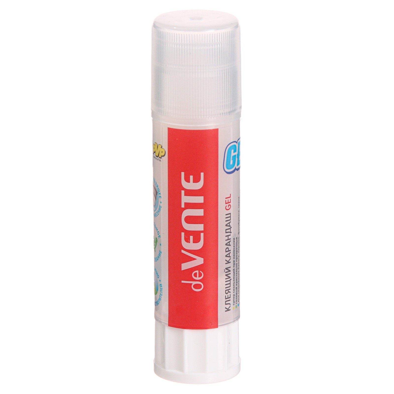 Клей карандаш 15г deVente PVP Gel кристальный 4042053 1/24