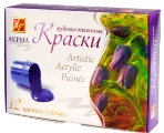 Краски акрил. 6цв Луч 22с1408 глянцевые 1/24