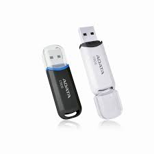 Флэш диск USB A-Data 32gb 906 высокоскорост белый, черный