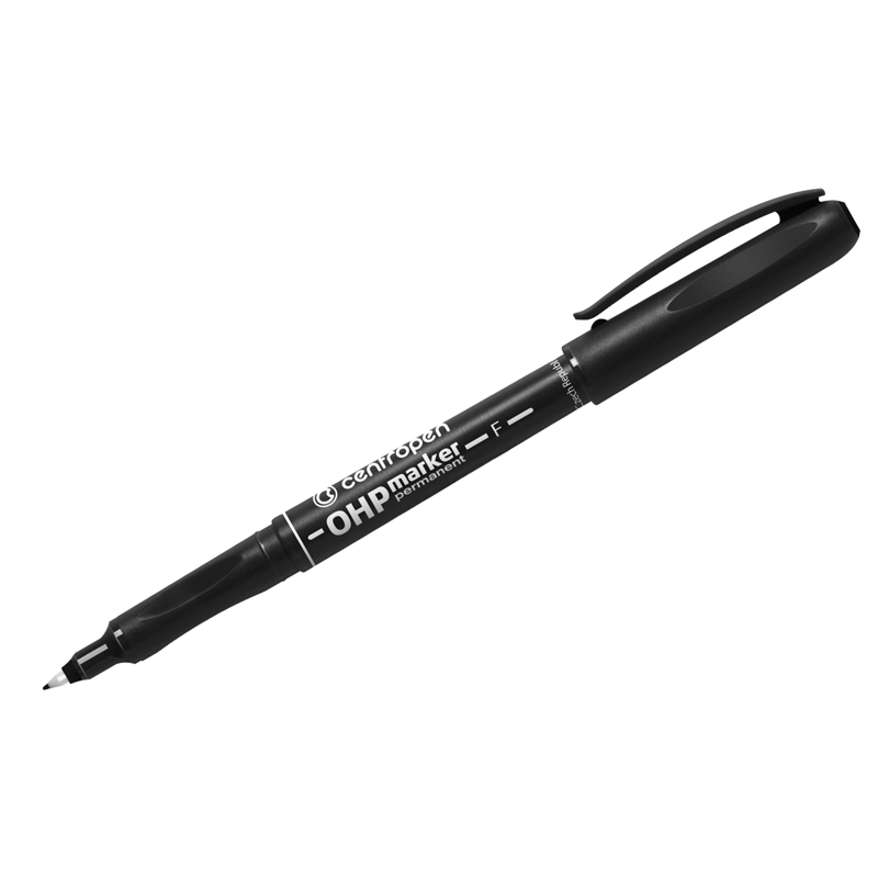 Маркер перман. Centropen для любых поверхн. 1мм 2536 1/12