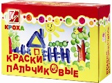 Краски пальчиковые 6цв Х 40мл Луч 24с1508  1/24