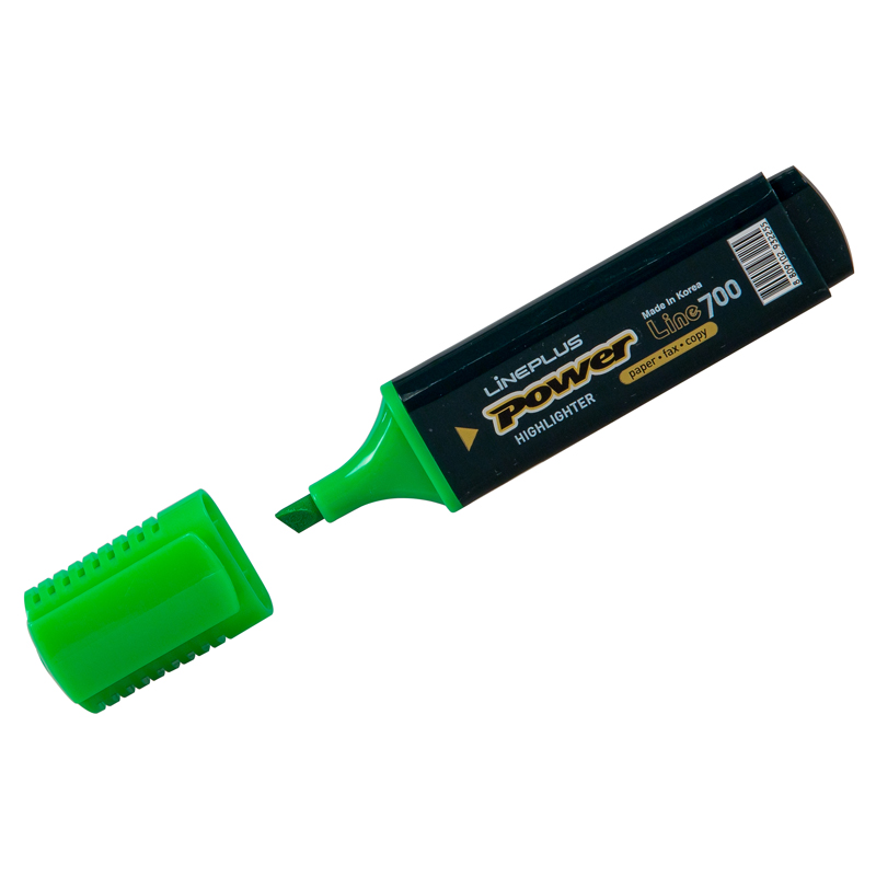 Текстовыделитель Line pluse "TopLiner 700" зеленый 1/12
