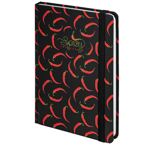 Ежедневник А5 Brauberg Spicy с резинкой 114560