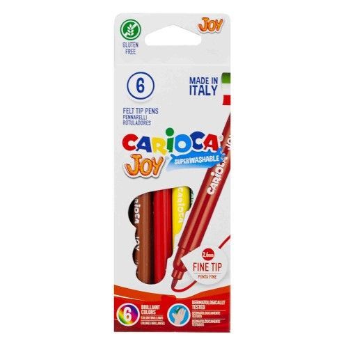 Фломастеры 6цв Carioca 40549, 40613 1/24