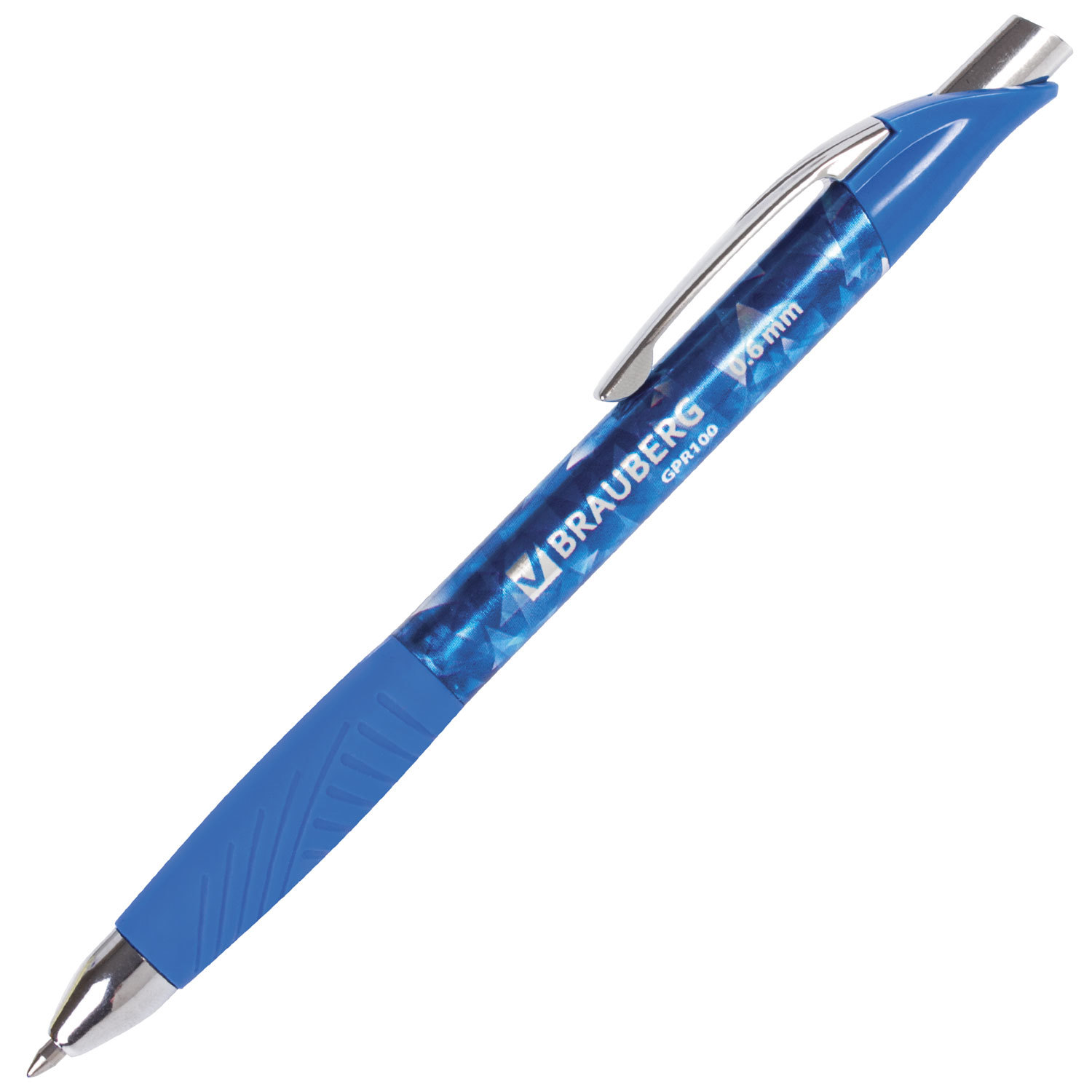 Гелевая авторучка Brauberg синяя 142690 1/12